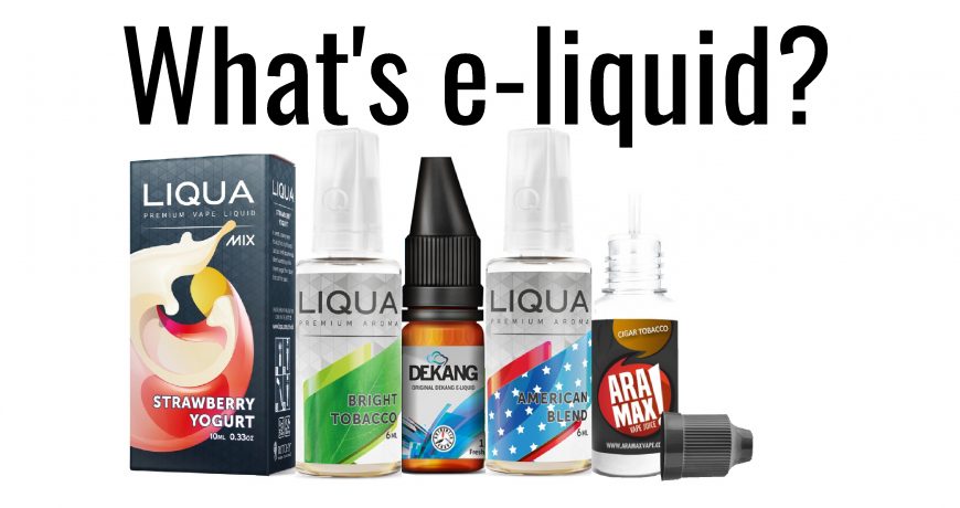 What's eliquid?