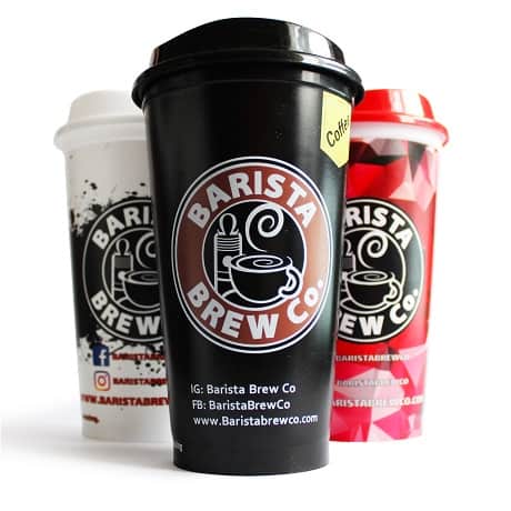 Barista Brew Co. Reuseable Coffee Cups