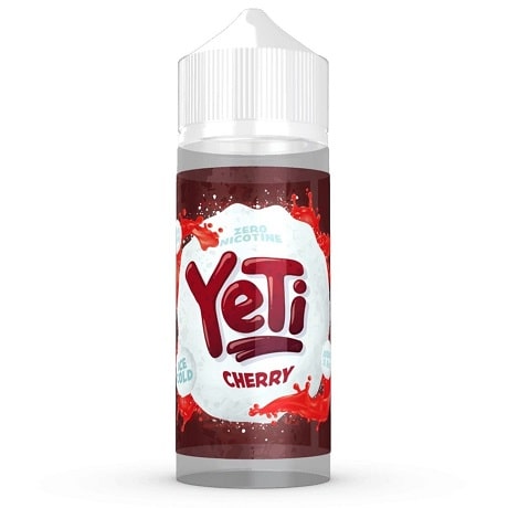 Yeti Cherry Ice 120ml e-liquid bottle