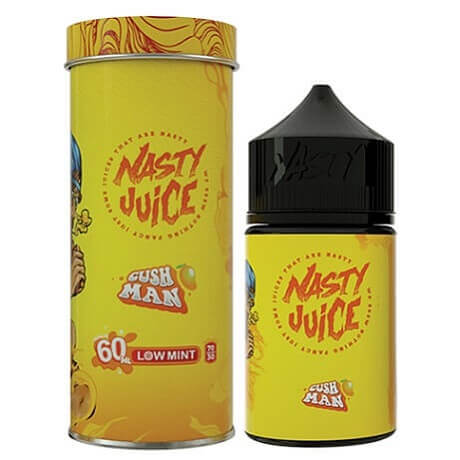 Cush Man Mango flavoured 60ml bottle by Nasty Juice
