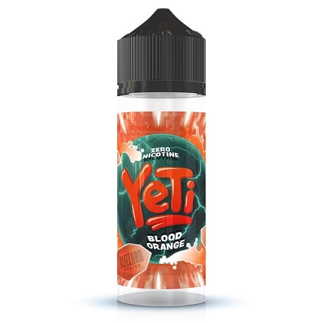 Yeti Blizzard Blood Orange 120ml e-liquid bottle