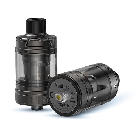 Aspire Nautilus 3 Vape Tank MTL Black