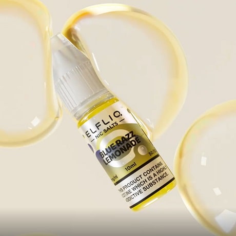 Elfliq Blue razz lemonade eliquid picture