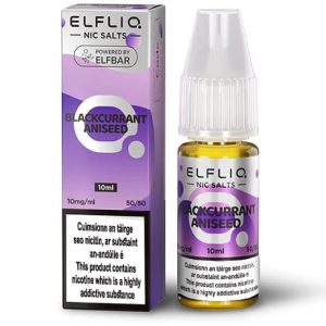 Elfliq Blackcurrant Aniseed 10ml eliquid salt