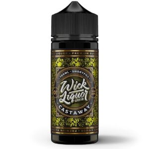 Wick Liquor Castaway 120ml vape juice bottle
