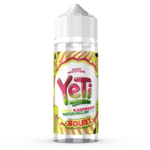 Yeti Sour Raspnberry Watermelon Ice Sourz 120ml Vape Juice Bottle