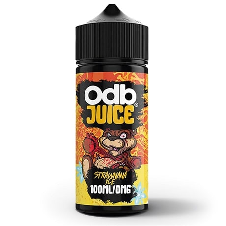 ODB Strawnana Ice Vape Juice in 120ml Bottle