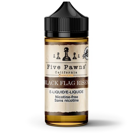 Five Pawns Black Flag Risen 120ml Vape Juice