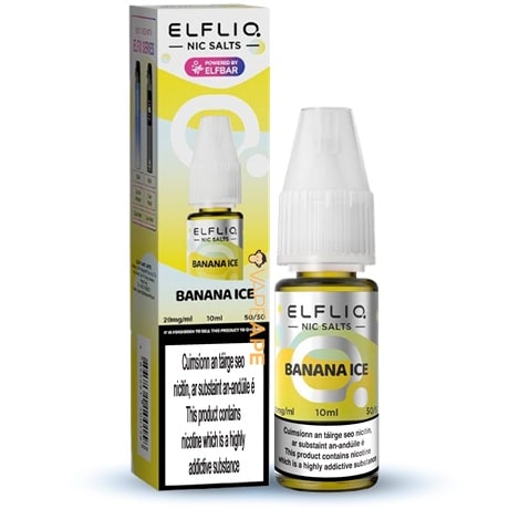 Elfliq Banana Ice 10ml e-liquid
