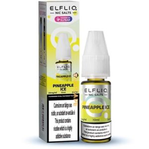 Elfliq Pineapple Ice 10ml E-liquid nic salt bottle