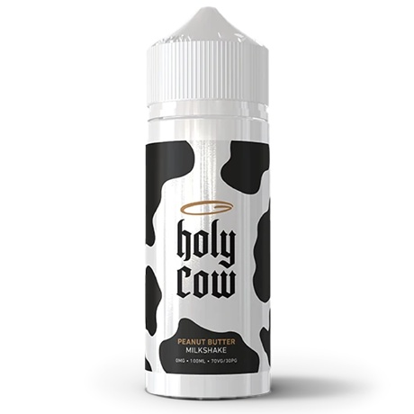 Holy Cow Peanut Butter Milkshake 120ml Vape Juice Bottle