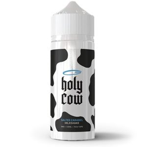 Holy Cow Salted Caramel Milkshake 120ml Vape Juice Bottle