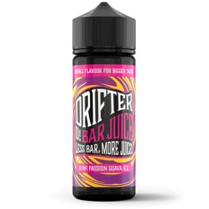 Drifter Kiwi Passion Fruit Guava Ice 120ml Vape Juice