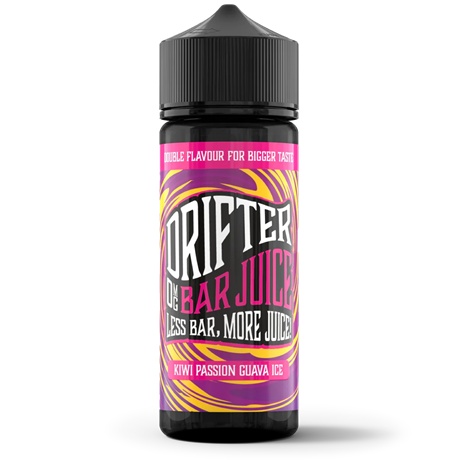 Drifter Kiwi Passion Fruit Guava Ice 120ml Vape Juice