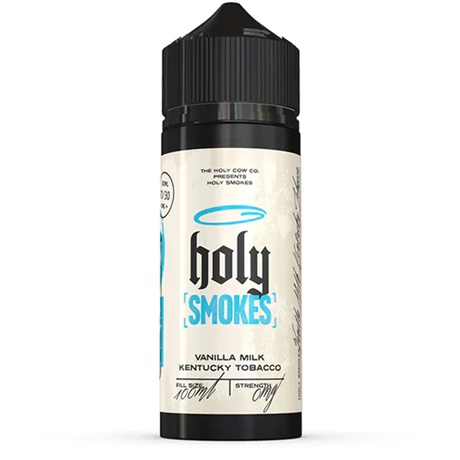 Holy Smokes Vanilla Milk Kentucky Tobacco 120ml vape juice