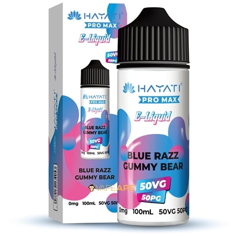 Hayati Blue Razz Gummy Bear Pro Max E-liquid 120ml