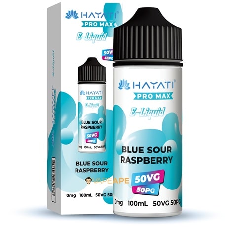 Hayati Blue Sour Raspberry Pro Max E-liquid 120ml