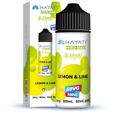 Hayati Lemon Lime Pro Max E-liquid 120ml