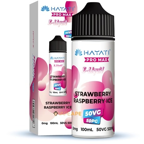 Hayati Strawberry Raspberry Ice Pro Max E-liquid 120ml