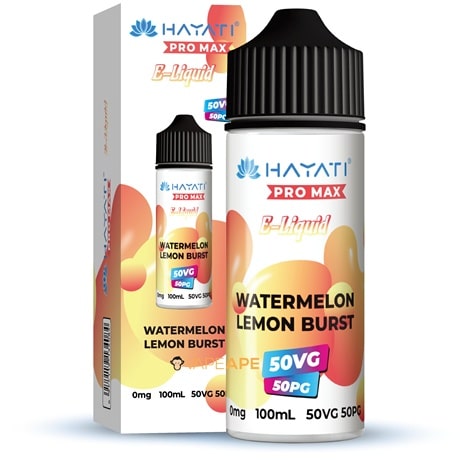 Hayati Watermelon Lemon Burst Pro Max E-liquid 120ml