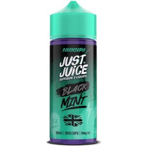Just Juice Black Mint 120ml Vape Juice Bottle