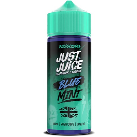 Just Juice Blue Mint 120ml Vape Juice Bottle