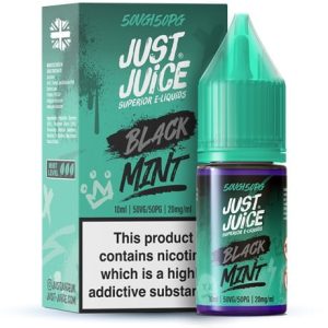Just Juice Black Mint 10ml Nicotine Salt E-liquid
