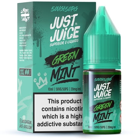 Just Juice Green Mint 10ml Nicotine Salt E-liquid
