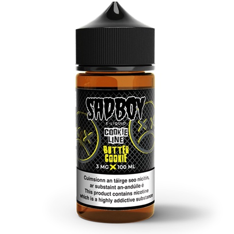 Sadboy Cookie Butter 120ml Vape Juice