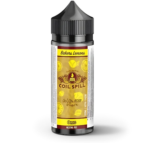 Coil Spill Bakers Lemons 120ml Vape Juice Dessert