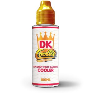 Donut King Coconut Milk Caramel Cooler 120ml Vape Juice Bottle