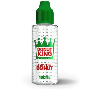 Donut King Deep Fried Donut 120ml Vape Juice Bottle