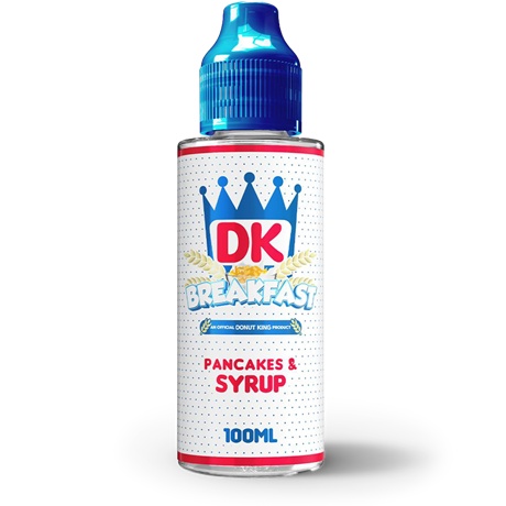 Donut King Pancake Syrup 120ml Vape Juice Bottle