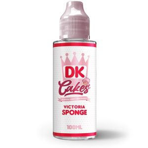 Donut King Victoria Sponge 120ml Vape Juice Bottle