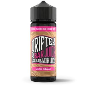 Drifter Cream Tobacco 120ml vape juice bottle