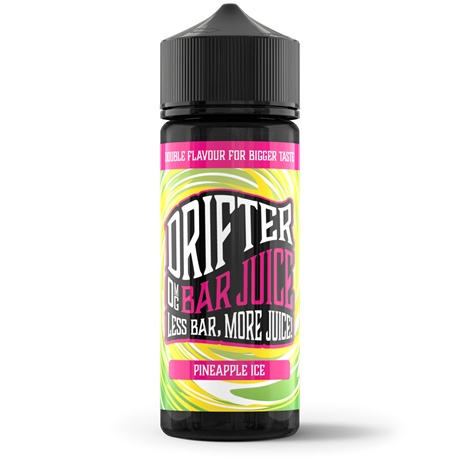 Drifter Pineapple Ice 120ml vape juice bottle