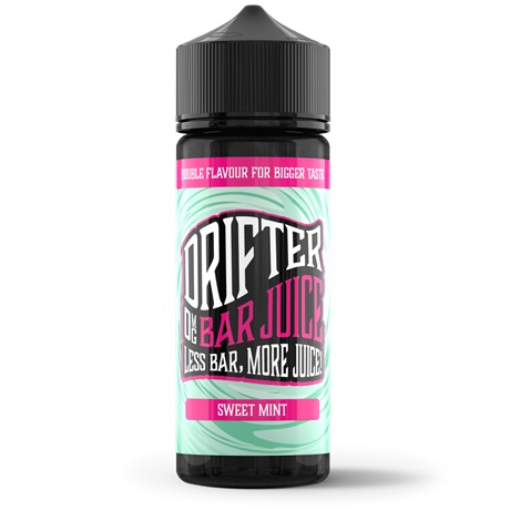 Drifter Sweet Mint 120ml vape juice bottle