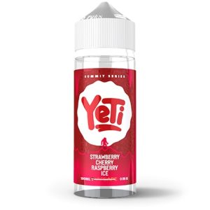 Yeti Strawberry Cherry Raspberry Ice Summit 120ml Vape Juice