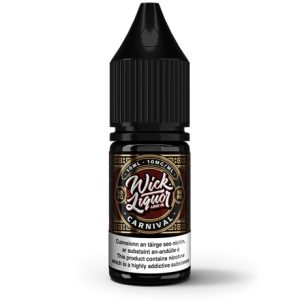 Wick Liquor Carnival 10ml e-liquid salt bottle