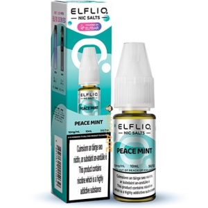 Elfliq Peace Mint 10ml Eliquid Bottle