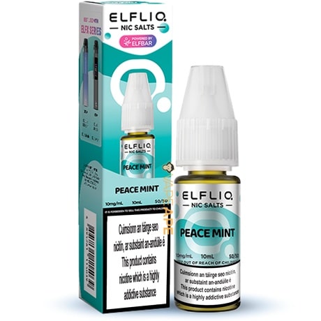 Elfliq Peace Mint 10ml Eliquid Bottle