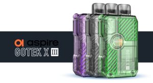 Aspire Gotek X 3 Vape Pod Banner