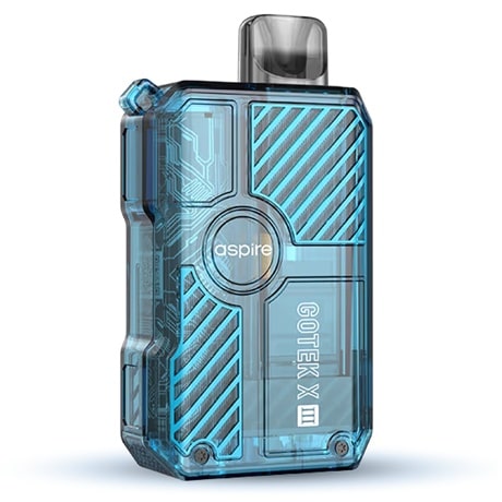 Aspire Gotek X 3 Vape Pod blue colour