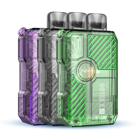Aspire Gotek X 3 Vape Pod all colour