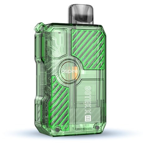 Aspire Gotek X 3 Vape Pod green colour