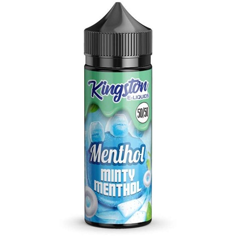 Kingston Minty Menthol Vape Juice bottle