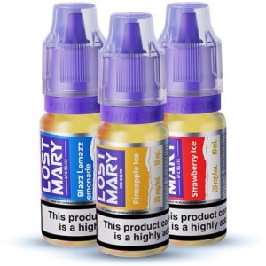 Lost Mary 10ml Eliquid bottles