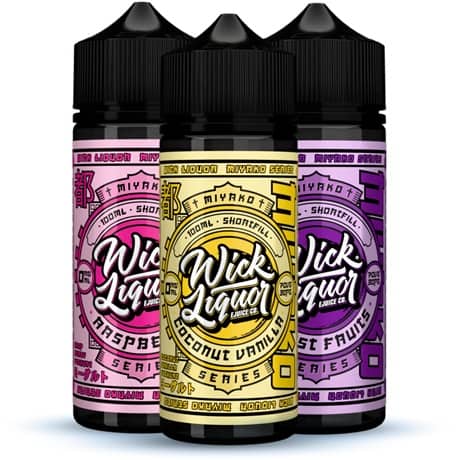 Wick Liquor Miyako Yoghurt Vape Juice 120ml Cover