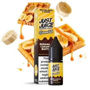Just Juice Desserts Banana Caramel Waffle 10ml eliquid