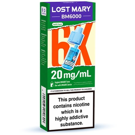 Lost Mary BM6000 Prefilled Replacement Pods